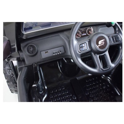 MEGA JEEP 4 SPEED  DLA DZIECKA I DLA RODZICA  4x4, DO 100 kg - STEROWANIE TELEFONEM, WALIZKA - HIT/XB1118