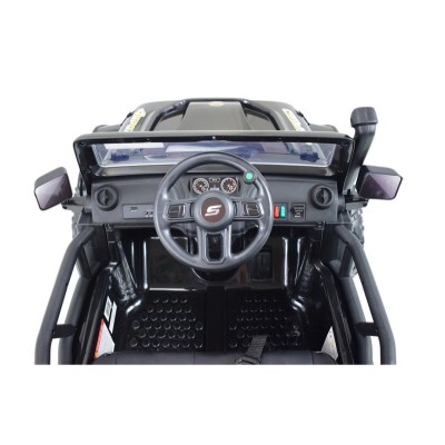 MEGA JEEP 4 SPEED  DLA DZIECKA I DLA RODZICA  4x4, DO 100 kg - STEROWANIE TELEFONEM, WALIZKA - HIT/XB1118