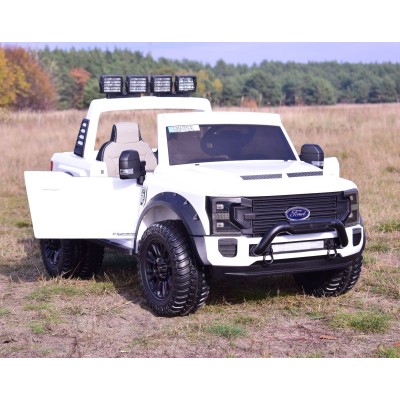 AUTO NA AKUMULATOR ORYGINALNY FORD SUPER DUTY 4X4, WALIZKA, KLIMA, PRZESUWANE SIEDZENIE/SX2088