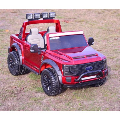 AUTO NA AKUMULATOR ORYGINALNY FORD SUPER DUTY 4X4,24V,LAKIER WALIZKA, PRZESUWANE SIEDZENIE/SX2088