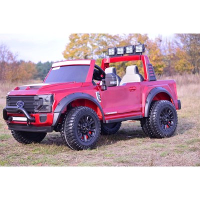 AUTO NA AKUMULATOR ORYGINALNY FORD SUPER DUTY 4X4,24V,LAKIER WALIZKA, PRZESUWANE SIEDZENIE/SX2088