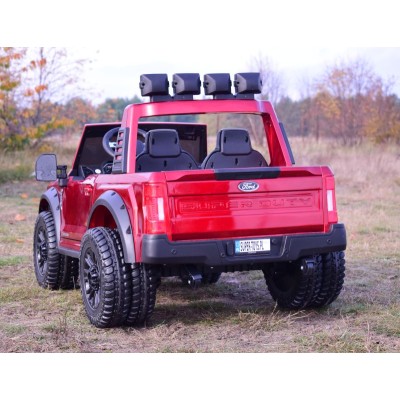 AUTO NA AKUMULATOR ORYGINALNY FORD SUPER DUTY 4X4,24V,LAKIER WALIZKA, PRZESUWANE SIEDZENIE/SX2088