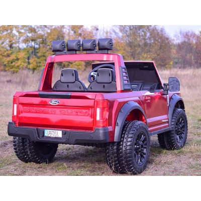 AUTO NA AKUMULATOR ORYGINALNY FORD SUPER DUTY 4X4,24V,LAKIER WALIZKA, PRZESUWANE SIEDZENIE/SX2088