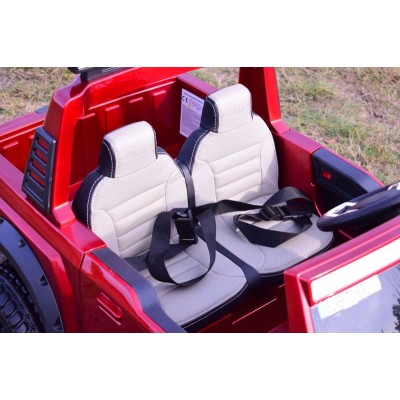 AUTO NA AKUMULATOR ORYGINALNY FORD SUPER DUTY 4X4,24V,LAKIER WALIZKA, PRZESUWANE SIEDZENIE/SX2088