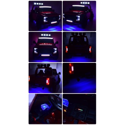 AUTO NA AKUMULATOR ORYGINALNY FORD SUPER DUTY 4X4,24V,LAKIER WALIZKA, PRZESUWANE SIEDZENIE/SX2088