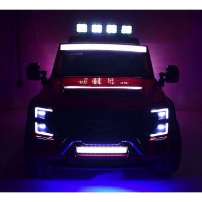 AUTO NA AKUMULATOR ORYGINALNY FORD SUPER DUTY 4X4,24V,LAKIER WALIZKA, PRZESUWANE SIEDZENIE/SX2088