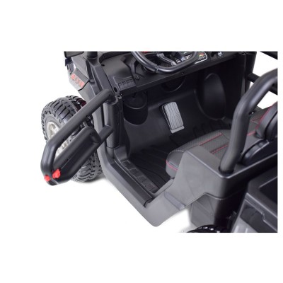 BUGGY 6 KOŁOWY DLA 2 DZIECI, ELEKTRYCZNA WYWROTKA, MIĘKKIE KOŁA, MIĘKKIE SIEDZENIE/XMX623B