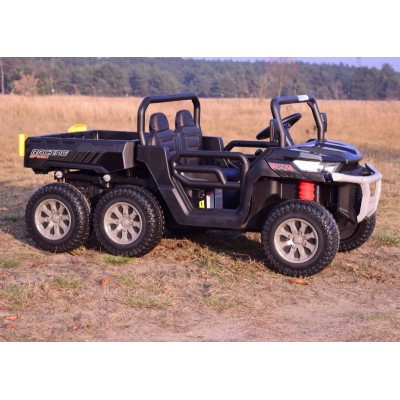 BUGGY 6 KOŁOWY DLA 2 DZIECI, ELEKTRYCZNA WYWROTKA, MIĘKKIE KOŁA, MIĘKKIE SIEDZENIE/XMX623B