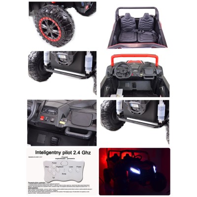 MEGGA BUGGY UTV-2000 DO 100 KG, 4x200W, AMORYZATORY, OLBRZYMI/A032