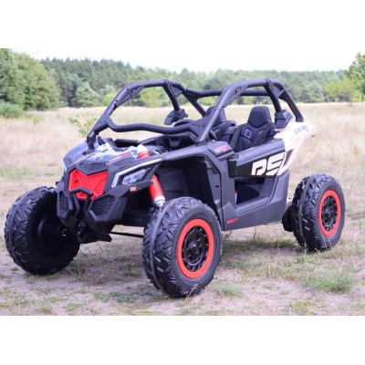 ORYGINALNY CAN-AM MAVERICK NA AKUMULATOR 480 W, PEŁNE WYPOSAŻENIE, SKALA 1:4 /DK-CA001