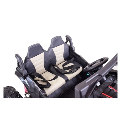 MEGA BUGGY  DLA 2 DZIECI, 4 SILNIKI ( 310 W), 24V, MIĘKKIE  SIEDZENIE, MIĘKKIE KOŁA, WALIZKA NA AKUMULATOR,/SX-2139