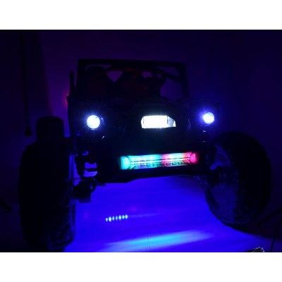 MEGA BUGGY  DLA 2 DZIECI, 4 SILNIKI ( 310 W), 24V, MIĘKKIE  SIEDZENIE, MIĘKKIE KOŁA, WALIZKA NA AKUMULATOR,/SX-2139