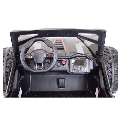 MEGA BUGGY  DLA 2 DZIECI, 4 SILNIKI ( 310 W), 24V, MIĘKKIE  SIEDZENIE, MIĘKKIE KOŁA, WALIZKA NA AKUMULATOR,/SX-2139