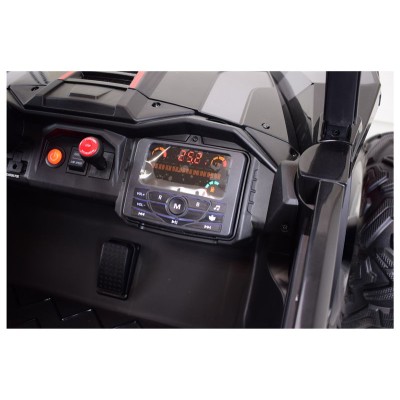 MEGA BUGGY  DLA 2 DZIECI, 4 SILNIKI ( 310 W), 24V, MIĘKKIE  SIEDZENIE, MIĘKKIE KOŁA, WALIZKA NA AKUMULATOR,/SX-2139