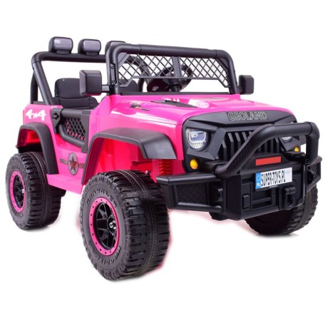OLBRZYMI, SUPER MOCNY JEEP GEOLAND -  24V -  800 WAT, MIĘKKIE KOŁA, MIĘKKIE SIEDZENIE/BRD-2108