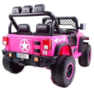 OLBRZYMI, SUPER MOCNY JEEP GEOLAND -  24V -  800 WAT, MIĘKKIE KOŁA, MIĘKKIE SIEDZENIE/BRD-2108