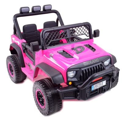 OLBRZYMI, SUPER MOCNY JEEP GEOLAND -  24V -  800 WAT, MIĘKKIE KOŁA, MIĘKKIE SIEDZENIE/BRD-2108