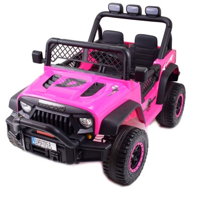 OLBRZYMI, SUPER MOCNY JEEP GEOLAND -  24V -  800 WAT, MIĘKKIE KOŁA, MIĘKKIE SIEDZENIE/BRD-2108