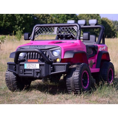 OLBRZYMI, SUPER MOCNY JEEP GEOLAND -  24V -  800 WAT, MIĘKKIE KOŁA, MIĘKKIE SIEDZENIE/BRD-2108