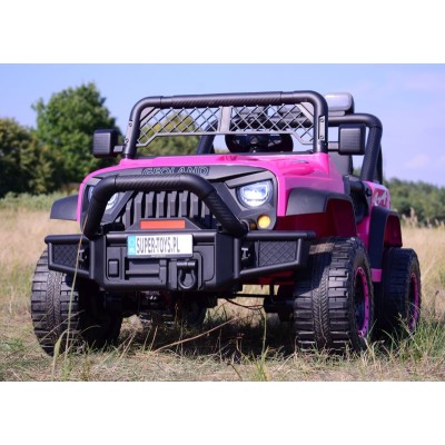 OLBRZYMI, SUPER MOCNY JEEP GEOLAND -  24V -  800 WAT, MIĘKKIE KOŁA, MIĘKKIE SIEDZENIE/BRD-2108