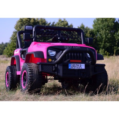 OLBRZYMI, SUPER MOCNY JEEP GEOLAND -  24V -  800 WAT, MIĘKKIE KOŁA, MIĘKKIE SIEDZENIE/BRD-2108