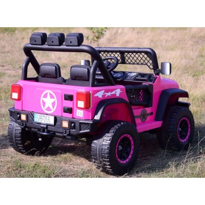 OLBRZYMI, SUPER MOCNY JEEP GEOLAND -  24V -  800 WAT, MIĘKKIE KOŁA, MIĘKKIE SIEDZENIE/BRD-2108