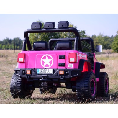 OLBRZYMI, SUPER MOCNY JEEP GEOLAND -  24V -  800 WAT, MIĘKKIE KOŁA, MIĘKKIE SIEDZENIE/BRD-2108