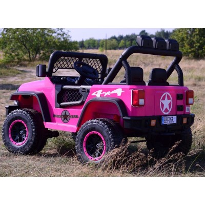 OLBRZYMI, SUPER MOCNY JEEP GEOLAND -  24V -  800 WAT, MIĘKKIE KOŁA, MIĘKKIE SIEDZENIE/BRD-2108
