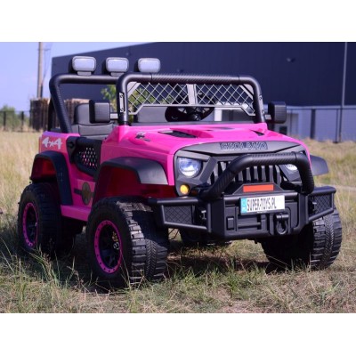 OLBRZYMI, SUPER MOCNY JEEP GEOLAND -  24V -  800 WAT, MIĘKKIE KOŁA, MIĘKKIE SIEDZENIE/BRD-2108