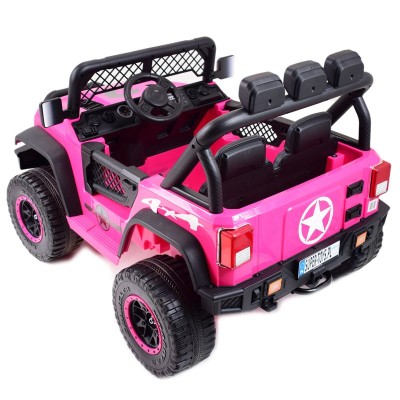 OLBRZYMI, SUPER MOCNY JEEP GEOLAND -  24V -  800 WAT, MIĘKKIE KOŁA, MIĘKKIE SIEDZENIE/BRD-2108