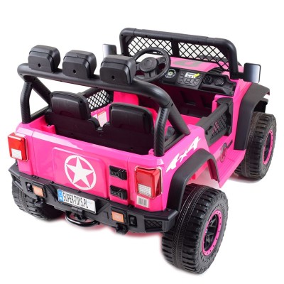 OLBRZYMI, SUPER MOCNY JEEP GEOLAND -  24V -  800 WAT, MIĘKKIE KOŁA, MIĘKKIE SIEDZENIE/BRD-2108