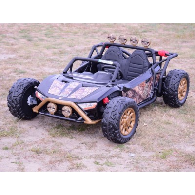 MEGA BUGGY BEAST  DLA 2 DZIECI, 400 WAT, 24V, MIĘKKIE  SIEDZENIE, MIĘKKIE KOŁA, WALIZKA NA AKUMULATOR,/JS3168