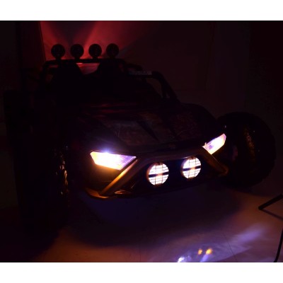 MEGA BUGGY BEAST  DLA 2 DZIECI, 400 WAT, 24V, MIĘKKIE  SIEDZENIE, MIĘKKIE KOŁA, WALIZKA NA AKUMULATOR,/JS3168
