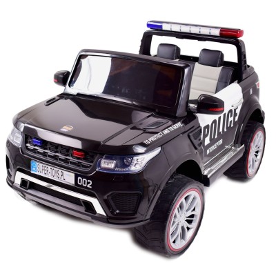 JEEP POLICJA 4X4 Z  AMORTYZATORAMI, PILOT,  REDUKTOR/ XMX-601-1
