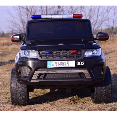 JEEP POLICJA 4X4 Z  AMORTYZATORAMI, PILOT,  REDUKTOR/ XMX-601-1