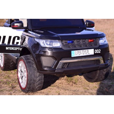 JEEP POLICJA 4X4 Z  AMORTYZATORAMI, PILOT,  REDUKTOR/ XMX-601-1