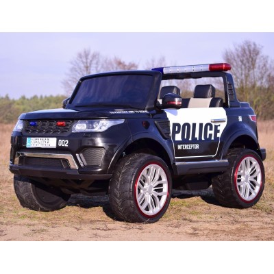 JEEP POLICJA 4X4 Z  AMORTYZATORAMI, PILOT,  REDUKTOR/ XMX-601-1
