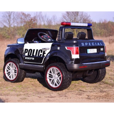 JEEP POLICJA 4X4 Z  AMORTYZATORAMI, PILOT,  REDUKTOR/ XMX-601-1
