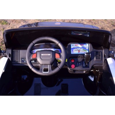 JEEP POLICJA 4X4 Z  AMORTYZATORAMI, PILOT,  REDUKTOR/ XMX-601-1
