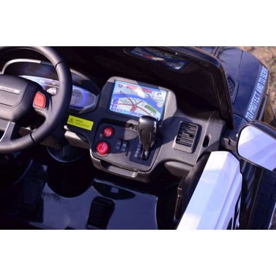 JEEP POLICJA 4X4 Z  AMORTYZATORAMI, PILOT,  REDUKTOR/ XMX-601-1