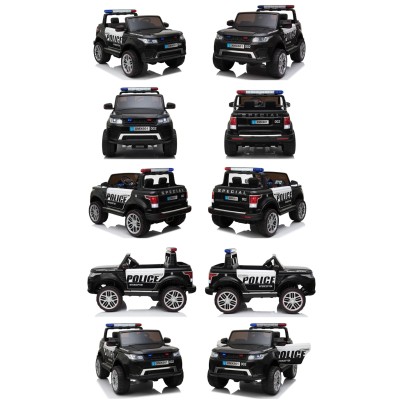 JEEP POLICJA 4X4 Z  AMORTYZATORAMI, PILOT,  REDUKTOR/ XMX-601-1