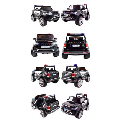 JEEP POLICJA 4X4 Z  AMORTYZATORAMI, PILOT,  REDUKTOR/ XMX-601-1