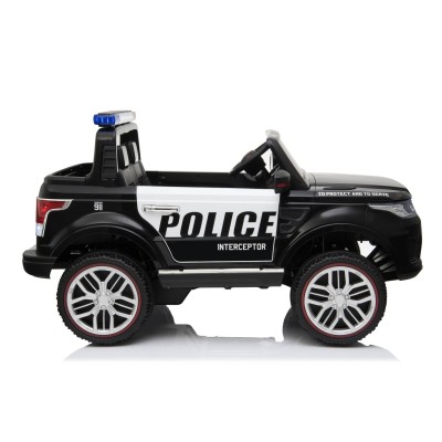 JEEP POLICJA 4X4 Z  AMORTYZATORAMI, PILOT,  REDUKTOR/ XMX-601-1
