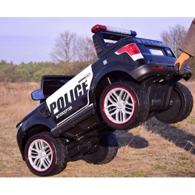 JEEP POLICJA 4X4 Z  AMORTYZATORAMI, PILOT,  REDUKTOR/ XMX-601-1