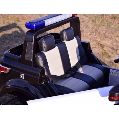 JEEP POLICJA 4X4 Z  AMORTYZATORAMI, PILOT,  REDUKTOR/ XMX-601-1