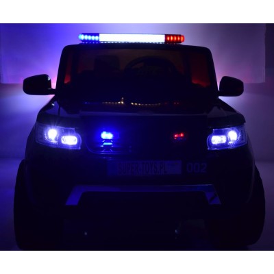 JEEP POLICJA 4X4 Z  AMORTYZATORAMI, PILOT,  REDUKTOR/ XMX-601-1