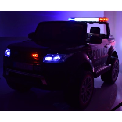 JEEP POLICJA 4X4 Z  AMORTYZATORAMI, PILOT,  REDUKTOR/ XMX-601-1