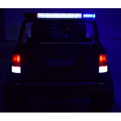 JEEP POLICJA 4X4 Z  AMORTYZATORAMI, PILOT,  REDUKTOR/ XMX-601-1