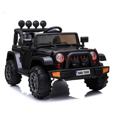 MEGA JEEP  FULLTIME, NAPĘD 4X4,  1X12V ,WOLNY START/ MIĘKKIE KOŁA,  EXCLUSIVE/7588