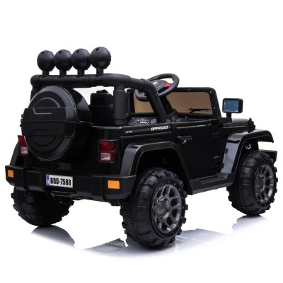 MEGA JEEP  FULLTIME, NAPĘD 4X4,  1X12V ,WOLNY START/ MIĘKKIE KOŁA,  EXCLUSIVE/7588